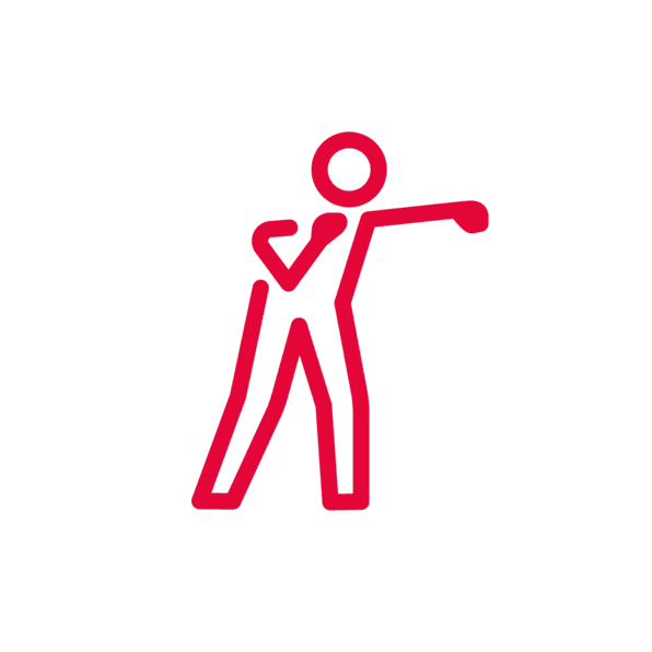 Piktogramm Light-Contact Boxing